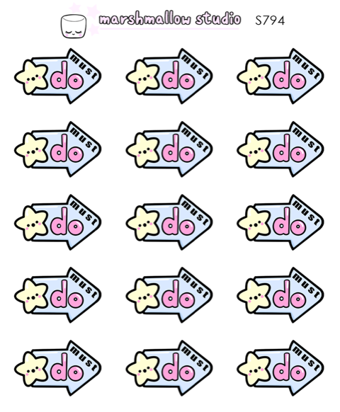 Must Do! | Sticker Sheet