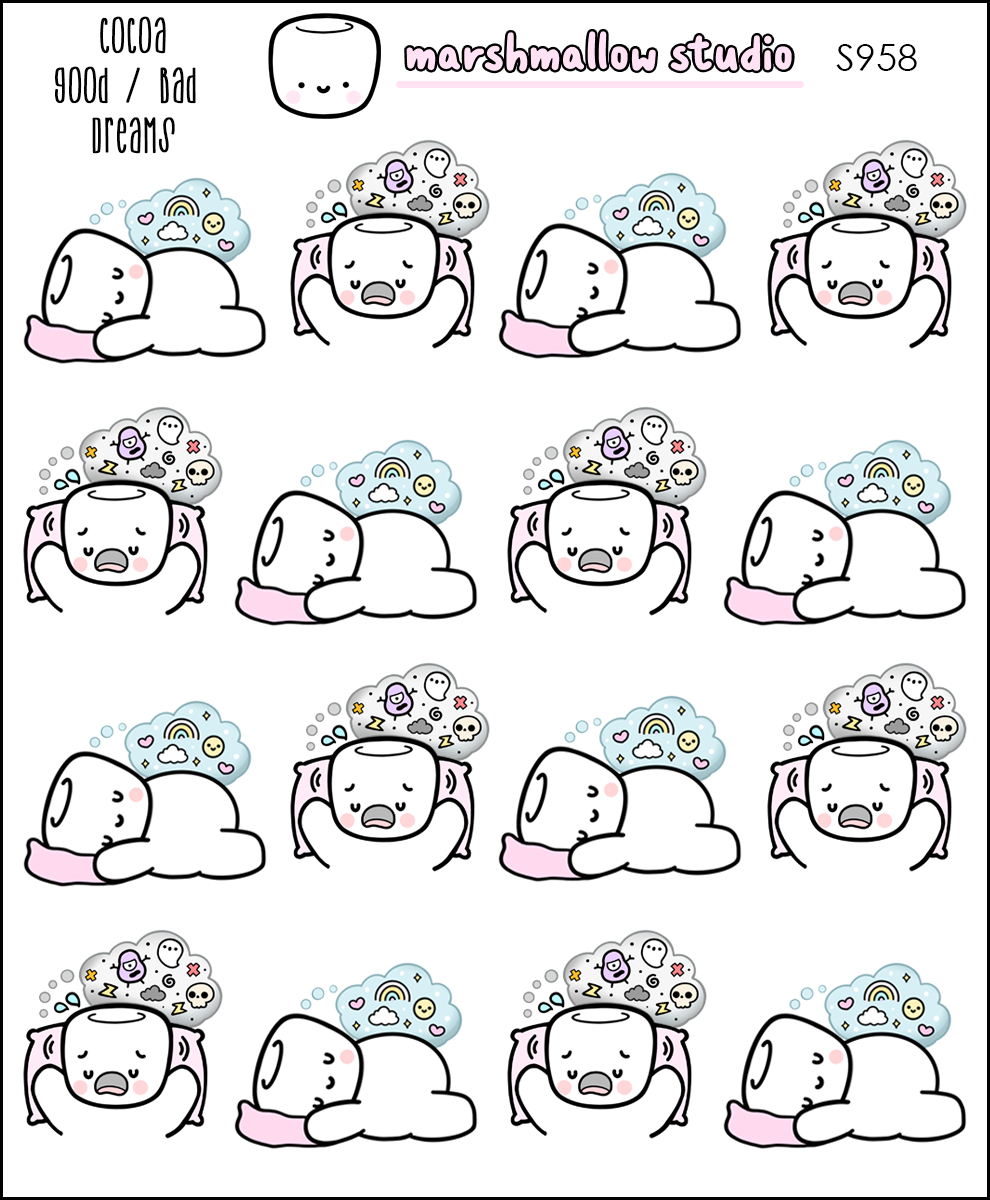 Cocoa - Good/Bad Dreams | Sticker Sheet
