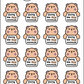 Freckle Bear - Bear Minimum | Sticker Sheet