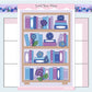 September Bookshelf | Large Sticker