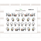 Tired/Sleepy II | Sticker Sheet