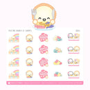 Visiting Brunch At Dawns | Sticker Sheet