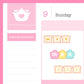 Brunch Days Of The Week | Sticker Sheet