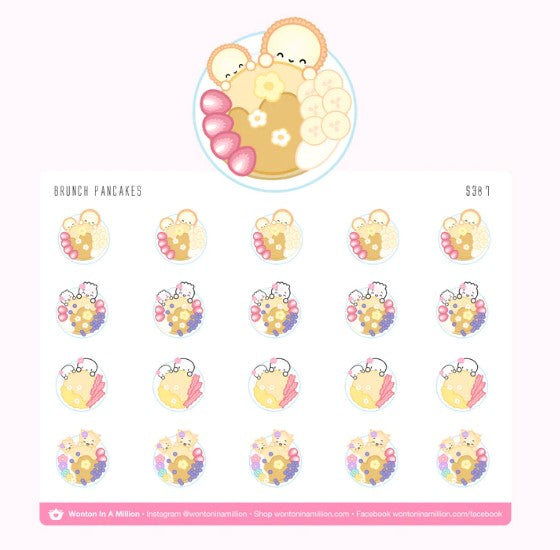 Brunch Pancakes | Sticker Sheet