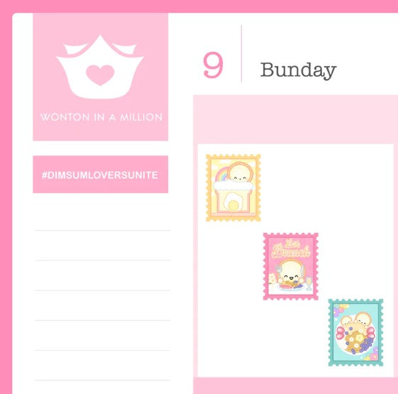 Brunch At Dawns Stamps | Sticker Sheet