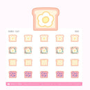 Brunch Toast | Sticker Sheet