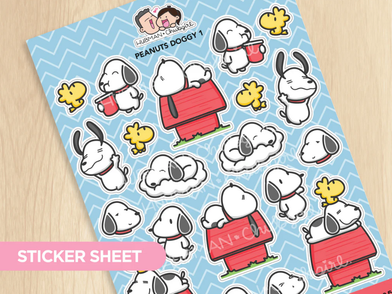 Peanuts Doggy 1 | Sticker Sheet