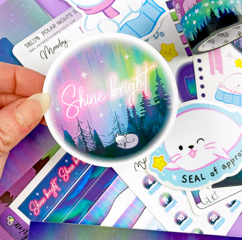 *PREORDER* Shine Sticker Studio - Polar Nights | December 2024 Subscription