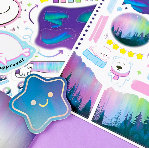 *PREORDER* Shine Sticker Studio - Polar Nights | December 2024 Subscription