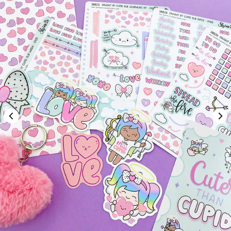 *PREORDER* Shine Sticker Studio - Caught by Cupid | January 2025 Subscription