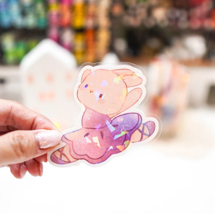 Bellarina Dancing Bunny | Die Cut Sticker Set