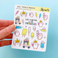 Popsicle Princess Deco | Sticker Sheet