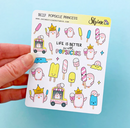 Popsicle Princess Deco | Sticker Sheet