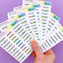 Small Meal Decorative | Sticker Sheet