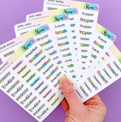 Small Meal Decorative | Sticker Sheet