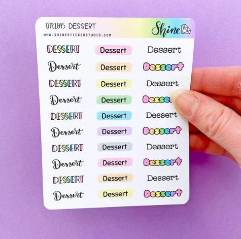 Small Meal Decorative | Sticker Sheet