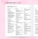 *PRESALE* Dated 2026 Wonton in a Million Sakura A5W Planner