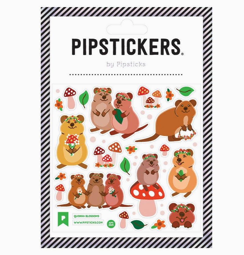 Quokka Blossoms | Sticker Sheet