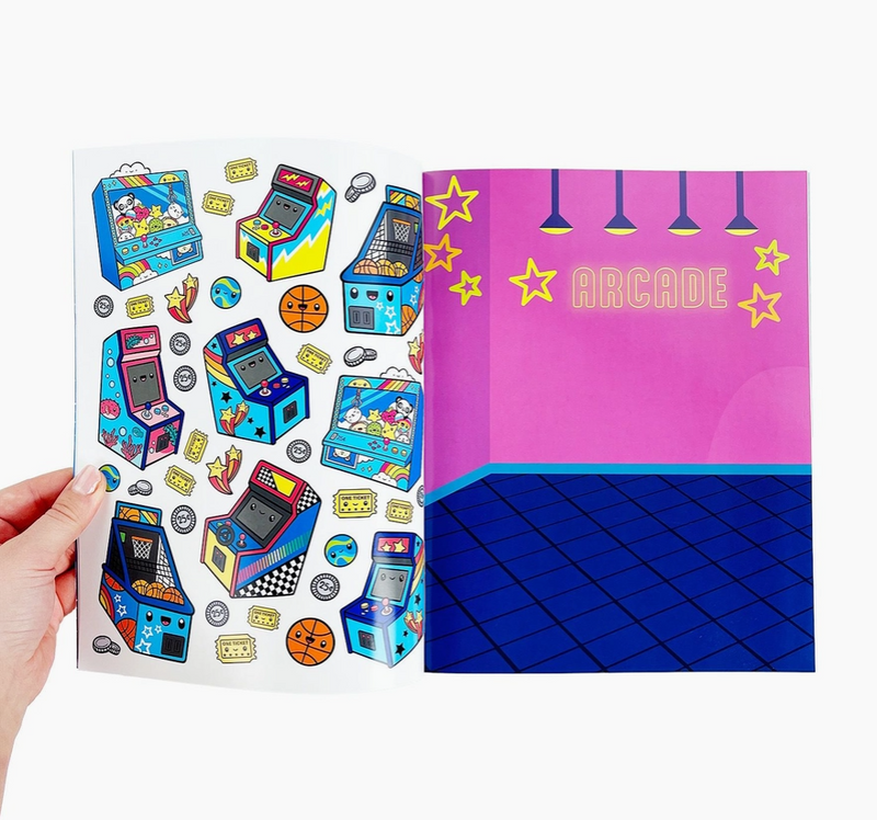 Draw-Along Gaming | Sticker Book