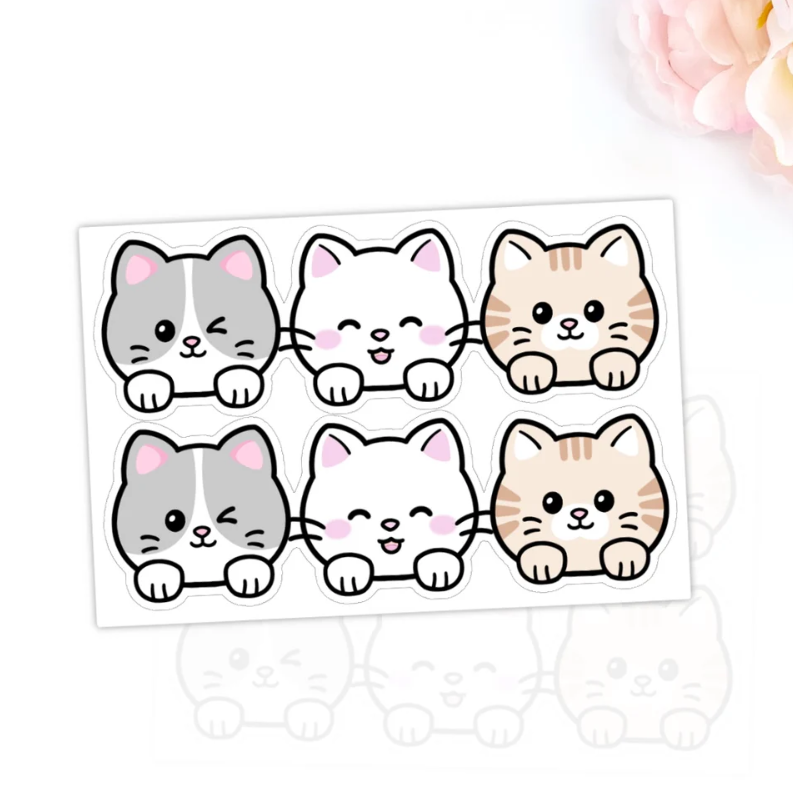 Kitties | Sticker Sheet