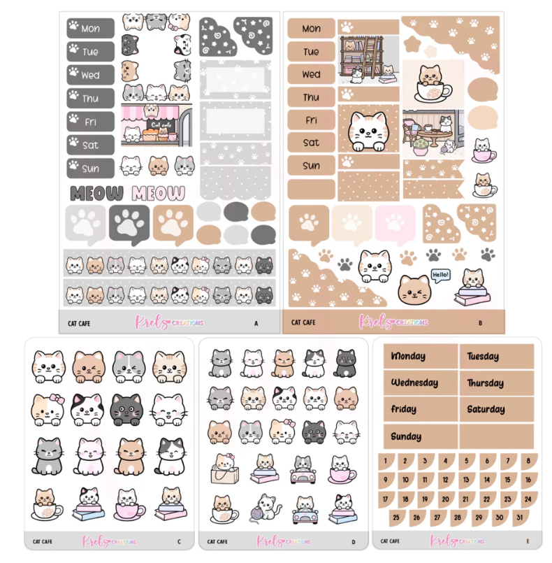 Cat Cafe | Journaling Kit
