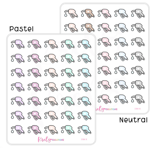 Gas Pump | Sticker Sheet