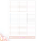 Lined Stickers | Sticker Sheet