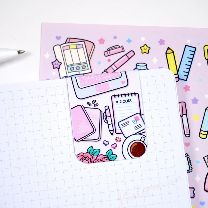Magnetic bookmarks