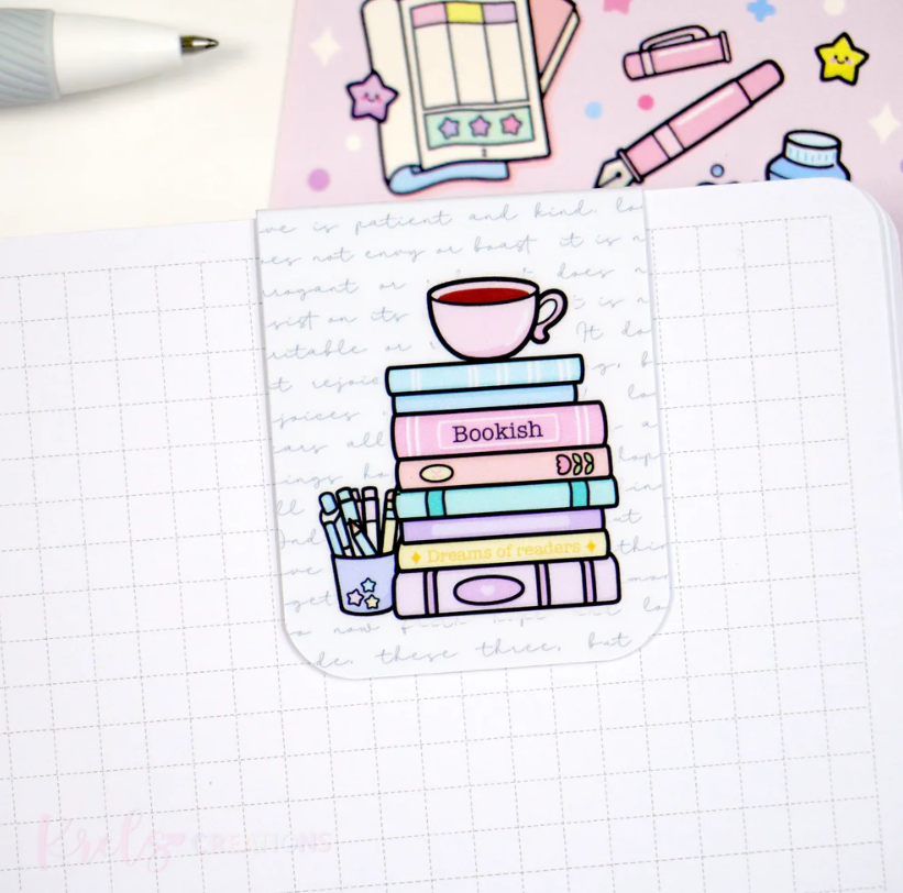 Magnetic bookmarks