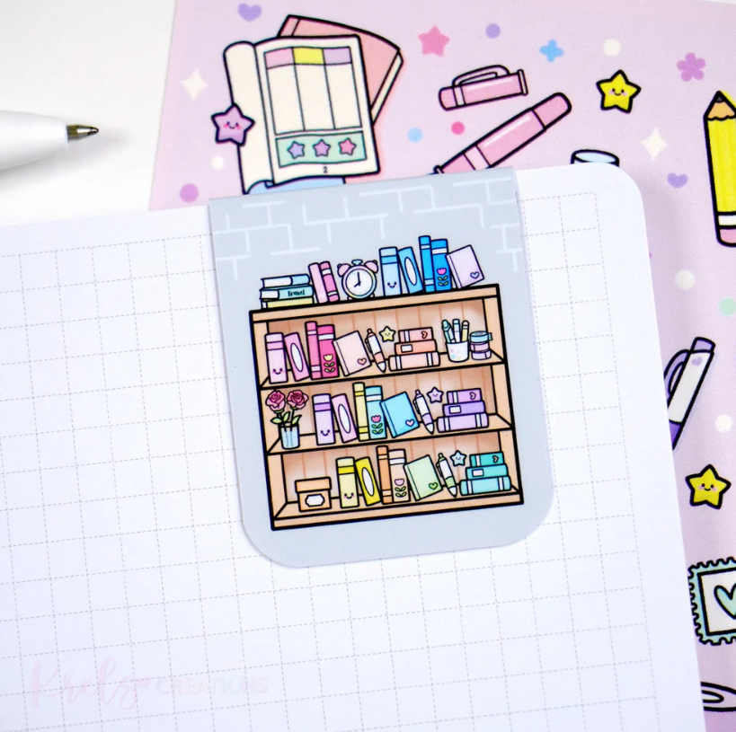 Magnetic bookmarks