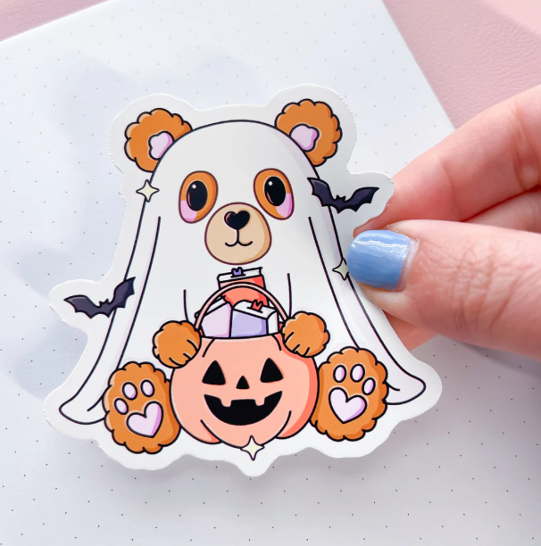 Book Bear | Vinyl Sticker