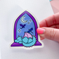 Dragon Bookish Window | Vinyl Sticker