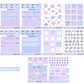 Krels Creations - Beyond The Stars | November 2025 STICKERS & WASHI Subscription