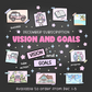 Krels Creations - Vision and Goals | December 2025 STICKERS & WASHI Subscription