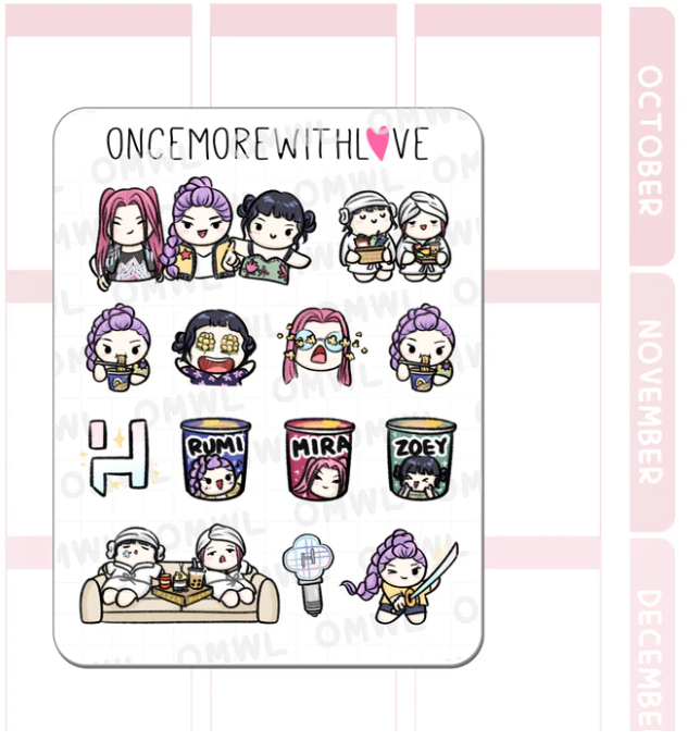 We're Goin Up Up Up, It's Our Moment | Sticker Sheet