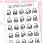 Barely Awake | Sticker Sheet