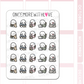 Barely Awake | Sticker Sheet