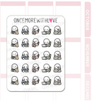 Barely Awake | Sticker Sheet