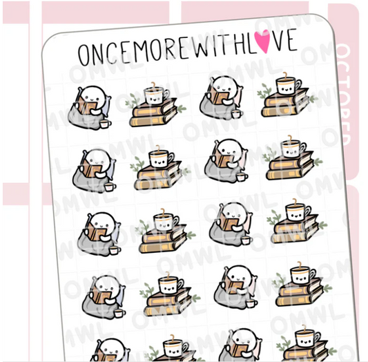 Cozy Reading | Sticker Sheet