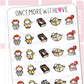 IT Pennywise Halloween Costumes | Sticker Sheet