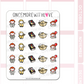 IT Pennywise Halloween Costumes | Sticker Sheet