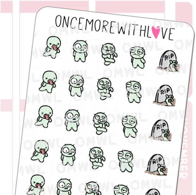 Zombie Mode 2.0 | Sticker Sheet