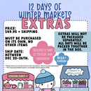 *PRESALE* Sweet Bean Plans | 12 Days of Winter Markets