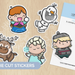 Frozen Friends | Die Cut Stickers