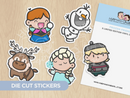 Frozen Friends | Die Cut Stickers