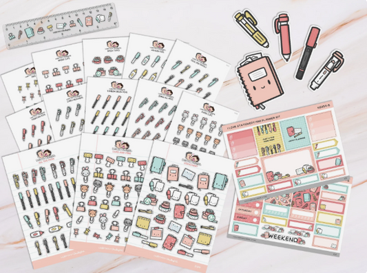 Pink Stationery Mini Bundle