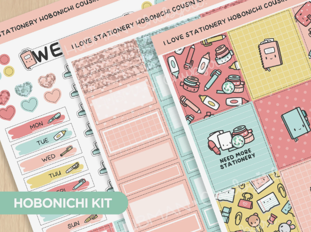 I Love Stationery | Hobonichi Cousin Weekly Kit