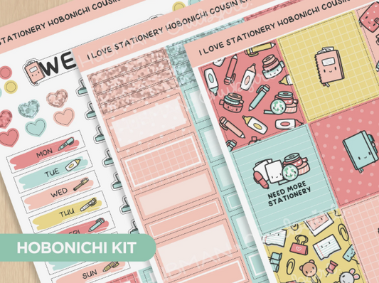 I Love Stationery | Hobonichi Cousin Weekly Kit
