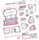 *PREORDER* Romance book club sticker sheet