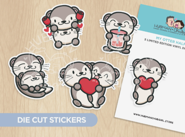 My Otter Half | Die Cut Stickers